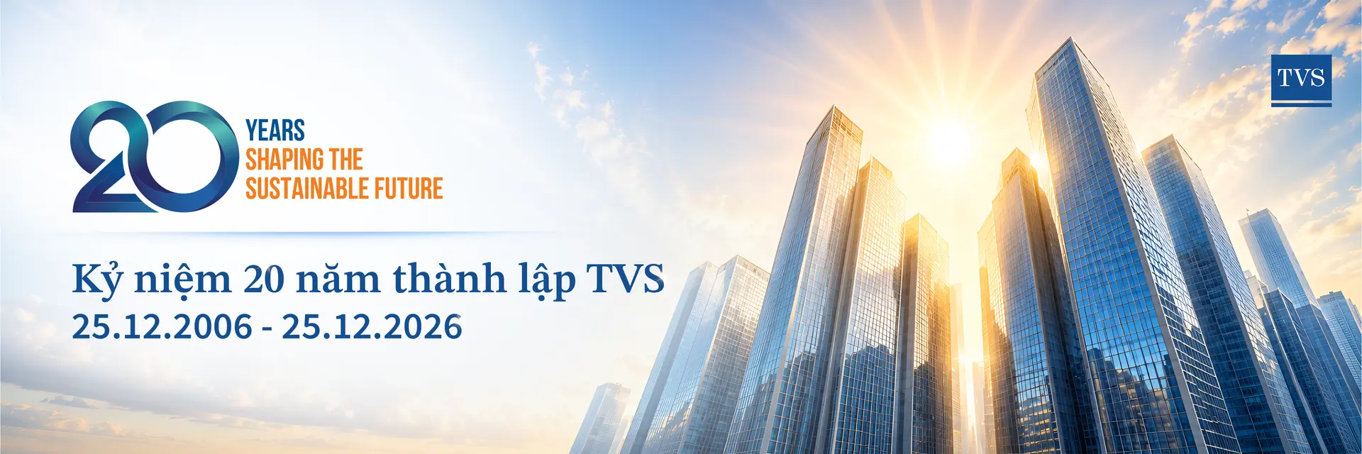 Kỷ niệm 20 năm thành lập TVS 25.12.2006 - 25.12.2026